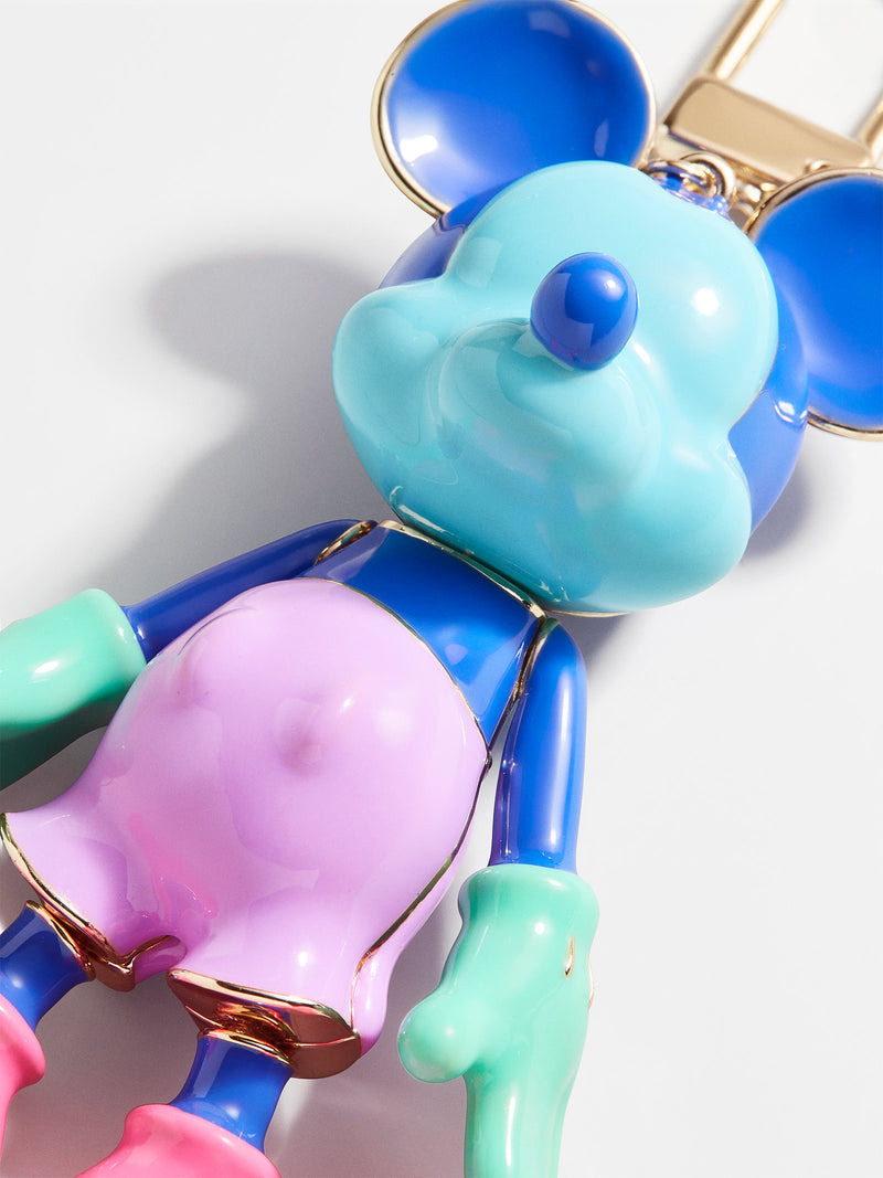 BaubleBar Mickey Mouse Disney Bag Charm - Multicolored Enamel - Disney keychain