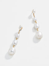 BaubleBar Francesca Earrings - Small - 
    Pearl drop earrings
  
