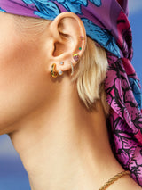 BaubleBar Shortcake Earrings - Strawberry stud earrings
