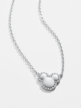 BaubleBar Mickey Mouse Disney Sterling Silver Necklace - Sterling Silver