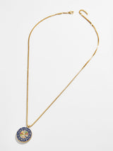 BaubleBar 18K Gold Reversible Medallion Necklace - Astro - 
    Reversible, 18K Gold Plated Sterling Silver
  
