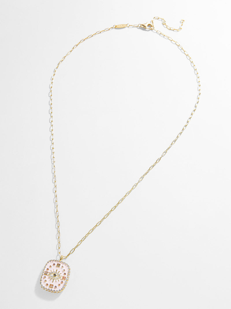 BaubleBar 18K Gold Medallion Necklace - Evil Eye - 
    Enjoy 20% off - This Week Only
  
