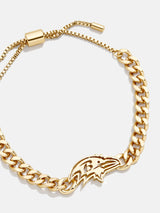 BaubleBar Baltimore Ravens NFL Gold Curb Chain Bracelet - Baltimore Ravens - Get Gifting: Enjoy 20% Off​