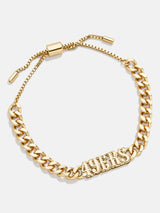 BaubleBar San Francisco 49ers NFL Gold Curb Chain Bracelet - San Francisco 49ers - Cyber Monday Ends Tonight: Enjoy 30% Off​