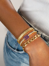 BaubleBar New York Giants NFL Gold Tennis Bracelet - New York Giants - Get Gifting: Enjoy 20% Off​