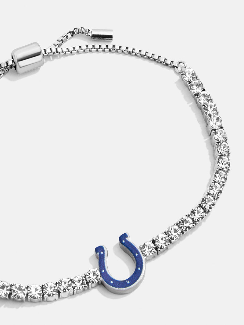 BaubleBar Indianapolis Colts NFL Silver Tennis Bracelet - Indianapolis Colts - Get Gifting: Enjoy 20% Off​
