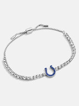 BaubleBar Indianapolis Colts NFL Silver Tennis Bracelet - Indianapolis Colts - Get Gifting: Enjoy 20% Off​