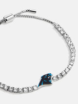 BaubleBar Carolina Panthers NFL Silver Tennis Bracelet - Carolina Panthers - 
    NFL bracelet
  
