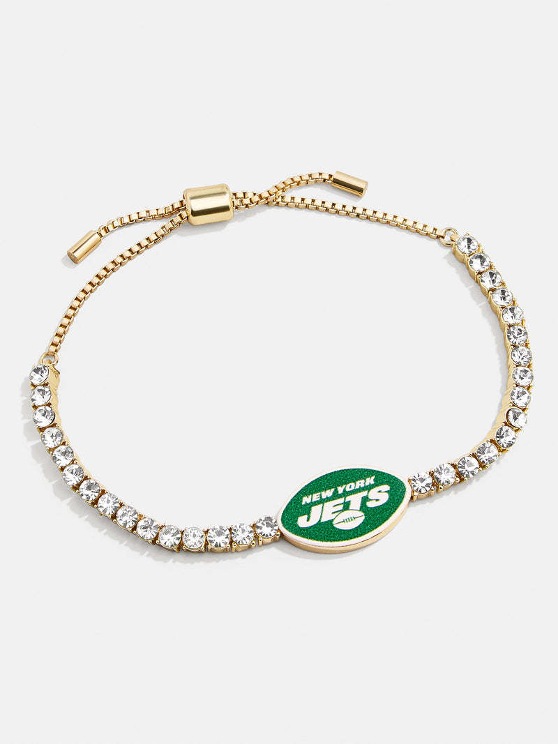 BaubleBar New York Jets NFL Gold Tennis Bracelet - New York Jets - 
    NFL bracelet
  
