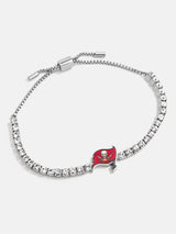 BaubleBar Tampa Bay Buccaneers NFL Silver Tennis Bracelet - Tampa Bay Buccaneers - 
    NFL bracelet
  
