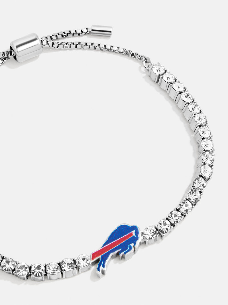 BaubleBar Buffalo Bills NFL Silver Tennis Bracelet - Buffalo Bills - Get Gifting: Enjoy 20% Off​