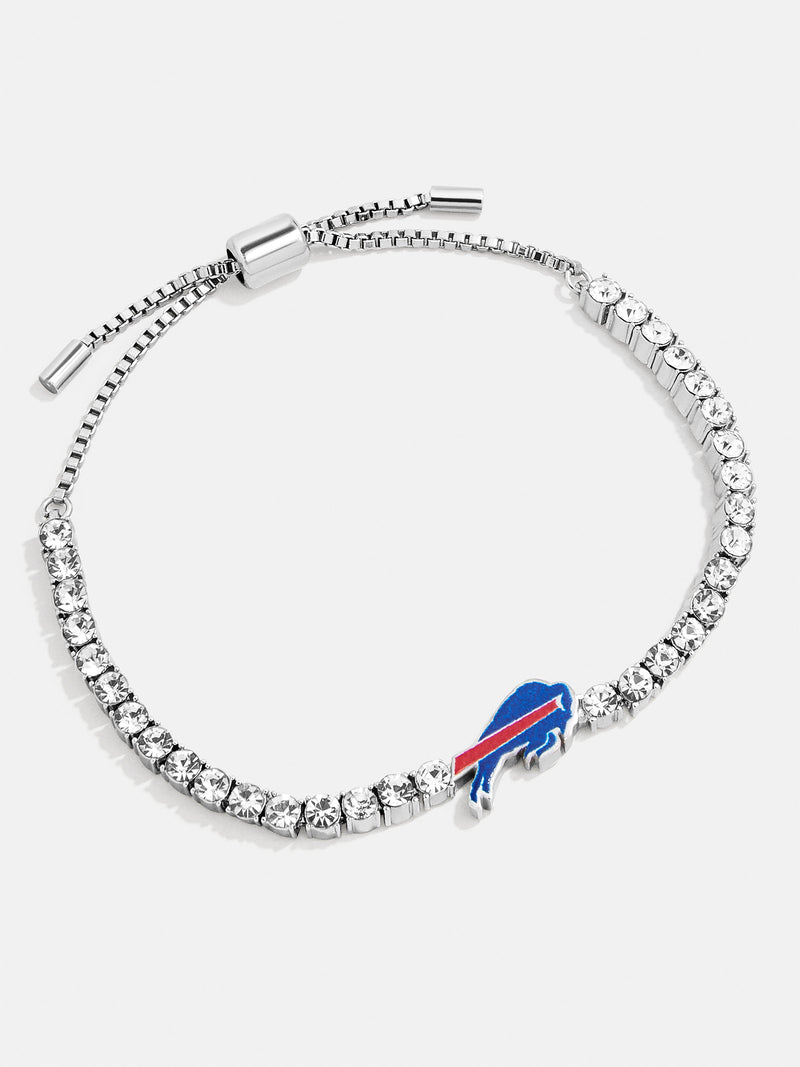 BaubleBar Buffalo Bills NFL Silver Tennis Bracelet - Buffalo Bills - Get Gifting: Enjoy 20% Off​