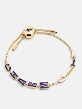 BaubleBar Baltimore Ravens NFL Gold Slogan Bracelet - Baltimore Ravens - 
    NFL bracelet
  
