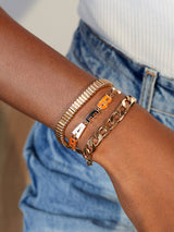 BaubleBar Chicago Bears NFL Gold Slogan Bracelet - Chicago Bears - Get Gifting: Enjoy 20% Off​
