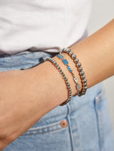 BaubleBar Detroit Lions NFL Silver Slogan Bracelet - Detroit Lions - NFL pull-tie bracelet