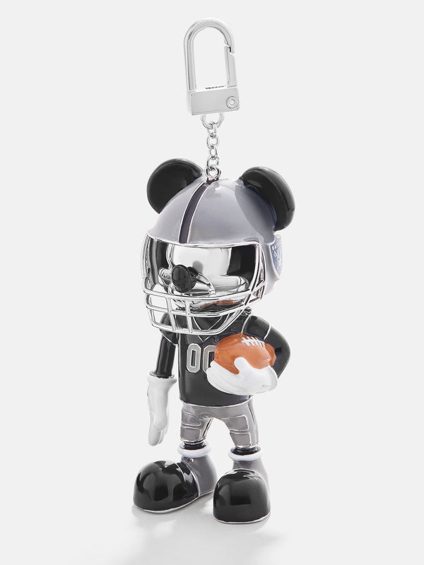 Disney Mickey Mouse NFL Bag Charm - Las Vegas Raiders