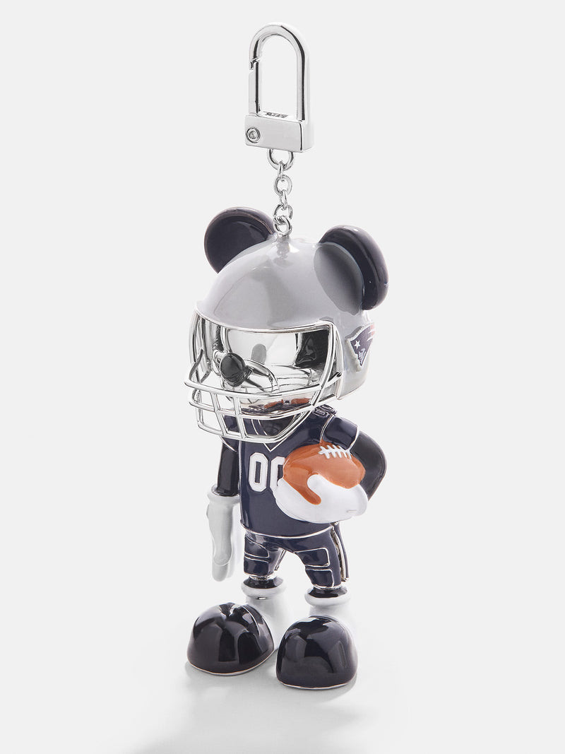 BaubleBar Disney Mickey Mouse NFL Bag Charm - New England Patriots - Disney NFL Keychain