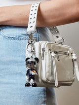 BaubleBar Disney Mickey Mouse NFL Bag Charm - New England Patriots - Disney NFL Keychain