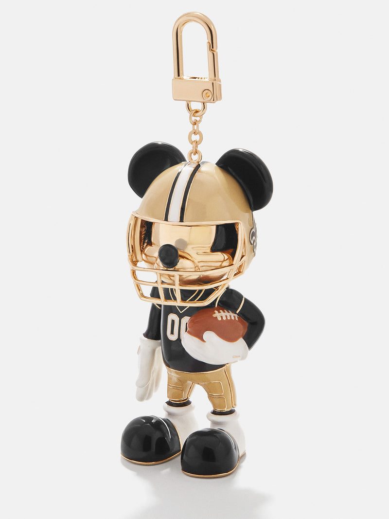 BaubleBar Disney Mickey Mouse NFL Bag Charm - New Orleans Saints - Disney NFL Keychain