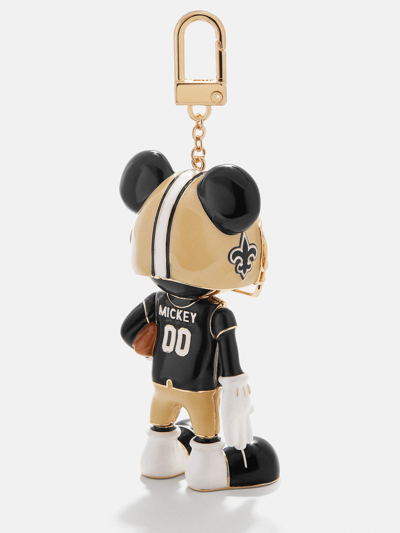 BaubleBar Disney Mickey Mouse NFL Bag Charm - New Orleans Saints - Disney NFL Keychain