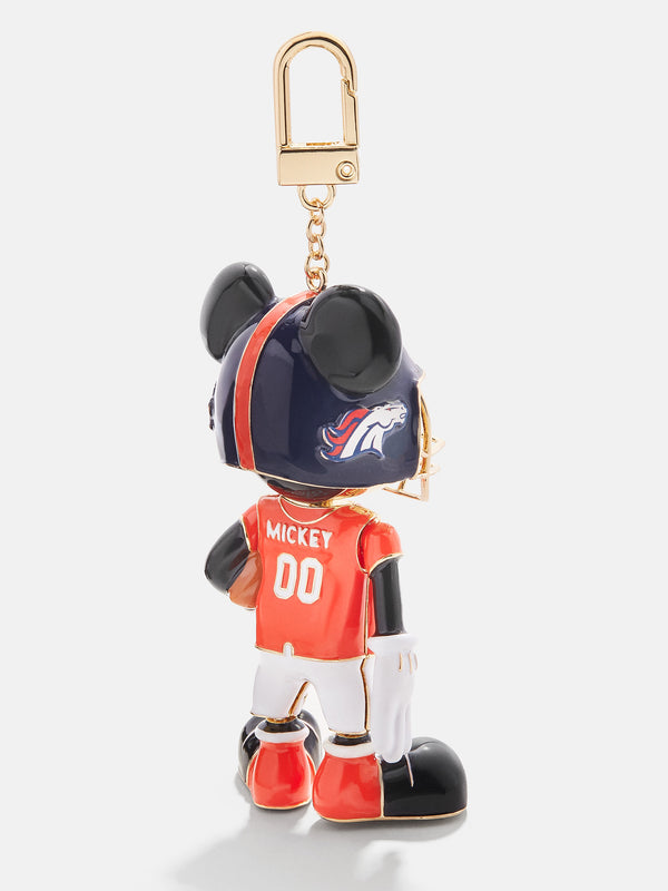 disney Mickey Mouse NFL Bag Charm - Denver Broncos