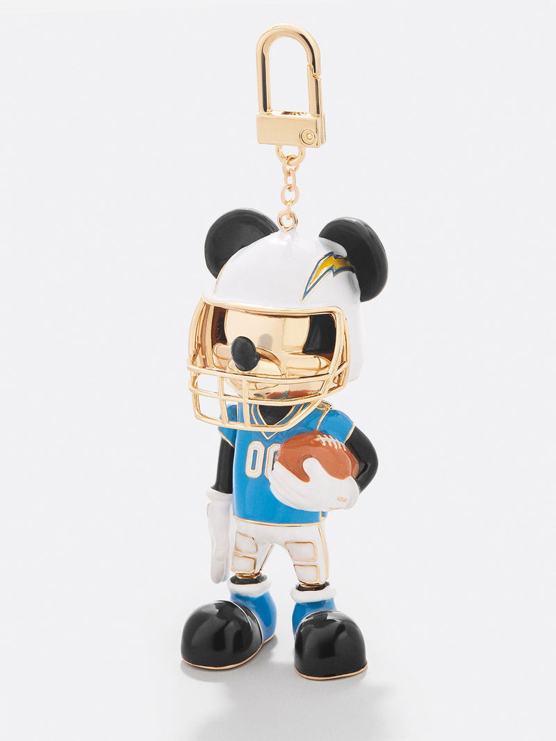 BaubleBar Disney Mickey Mouse NFL Bag Charm - Los Angeles Chargers - Stocking Stuffer Deal