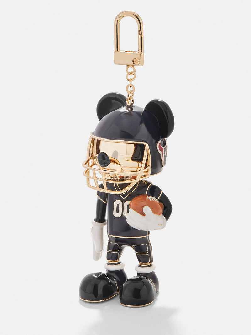 BaubleBar Disney Mickey Mouse NFL Bag Charm - Houston Texans - Disney NFL Keychain