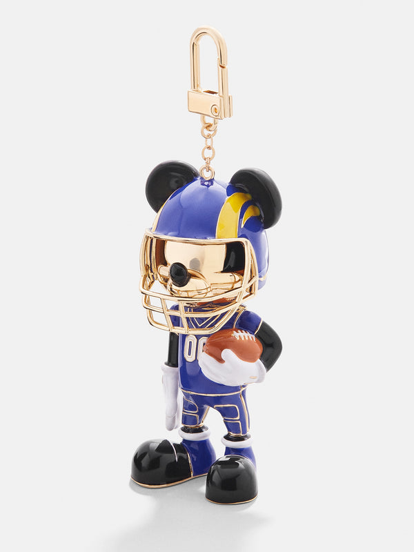 Disney Mickey Mouse NFL Bag Charm - Los Angeles Rams