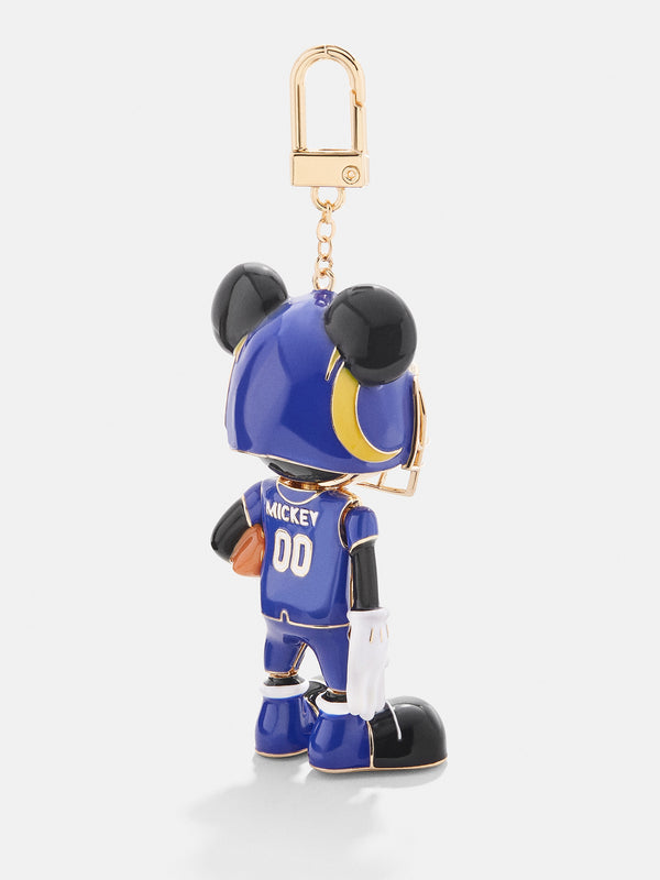 disney Mickey Mouse NFL Bag Charm - Los Angeles Rams