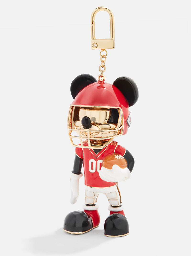 BaubleBar Disney Mickey Mouse NFL Bag Charm - Kansas City Chiefs - Disney NFL Keychain
