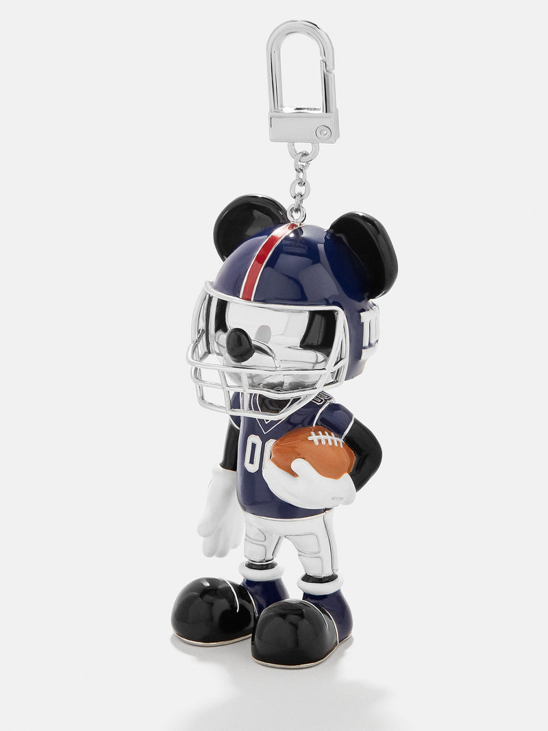 BaubleBar Disney Mickey Mouse NFL Bag Charm - New York Giants - Disney NFL Keychain