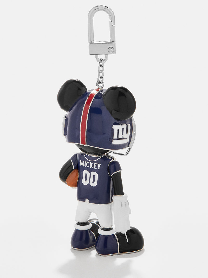 BaubleBar Disney Mickey Mouse NFL Bag Charm - New York Giants - Disney NFL Keychain