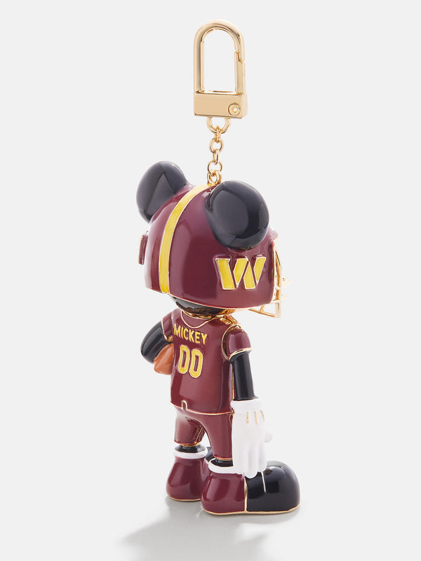 Disney Mickey Mouse NFL Bag Charm - Washington Commanders