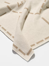 BaubleBar Wild At Heart Kids' Custom Blanket - Beige/Tan - Custom, machine washable blanket