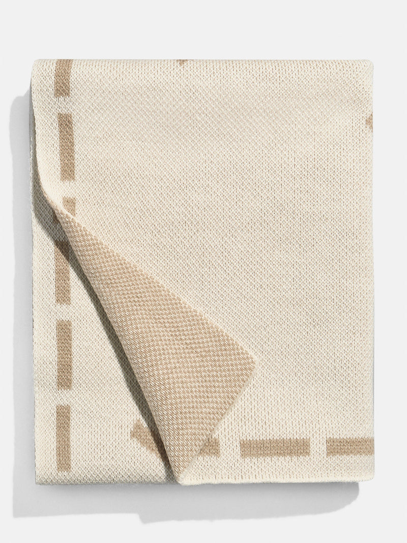 BaubleBar Wild At Heart Kids' Custom Blanket - Beige/Tan - Custom, machine washable blanket