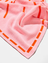 BaubleBar Wild At Heart Kids' Custom Blanket - Pink/Orange - 
    Custom, machine washable blanket
  
