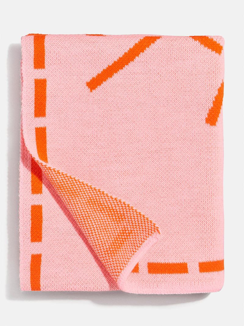 BaubleBar Wild At Heart Kids' Custom Blanket - Pink/Orange - 
    Custom, machine washable blanket
  
