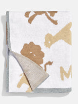 BaubleBar Wild Child Kids' Custom Blanket - Gray/Beige - 
    Enjoy 20% off - This Week Only
  
