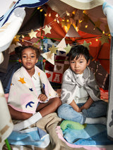BaubleBar Child's Play Kids' Custom Blanket - Gray - 
    Custom, machine washable blanket
  
