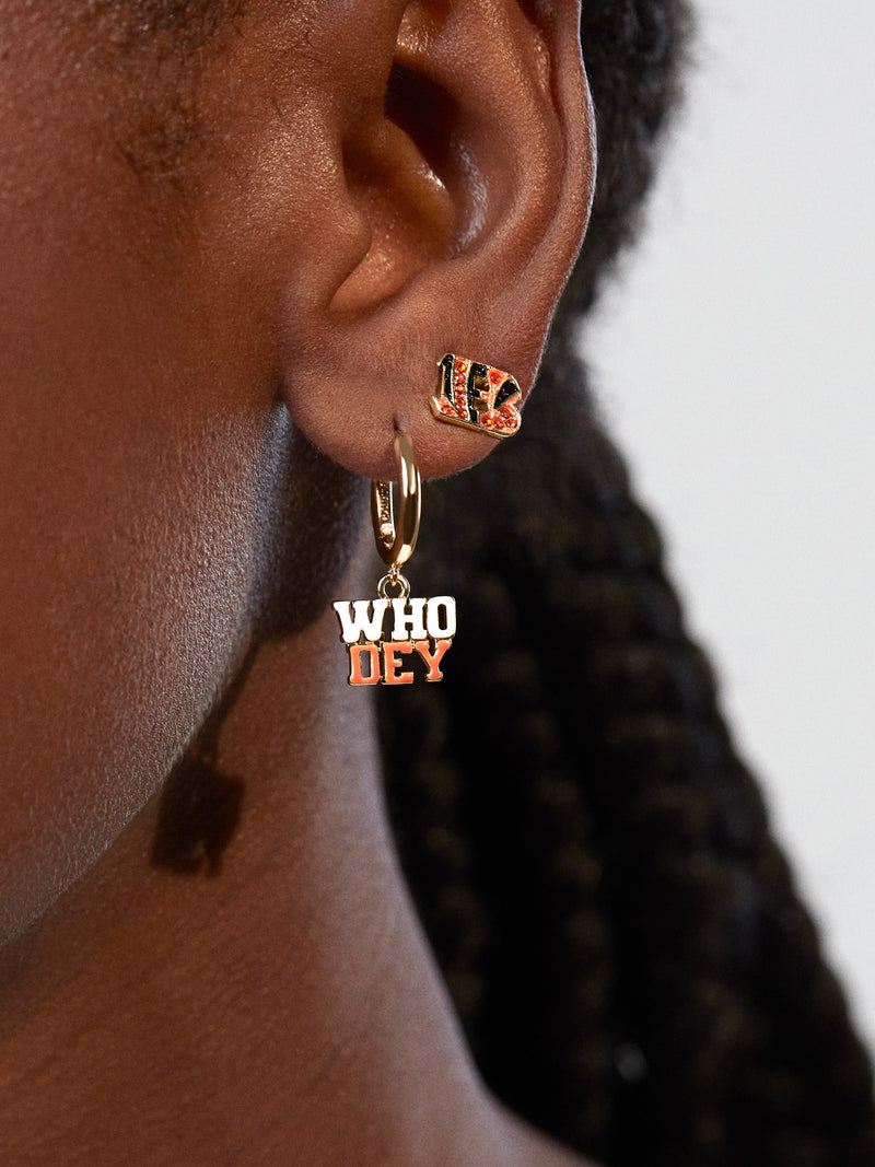 BaubleBar Cincinnati Bengals NFL Earring Set - NFL earrings