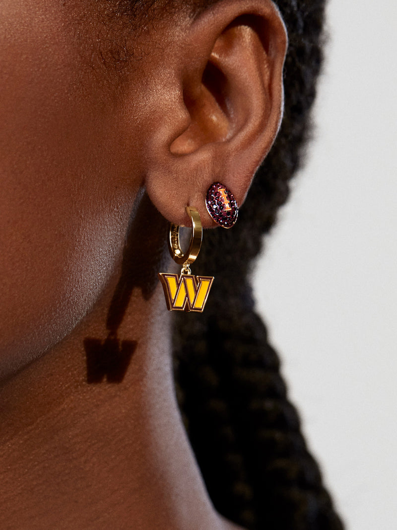 BaubleBar Washington Commanders Team Earrings Set