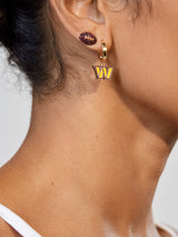 BaubleBar Washington Commanders NFL Earring Set - Washington Commanders - Get Gifting: Enjoy 20% Off​