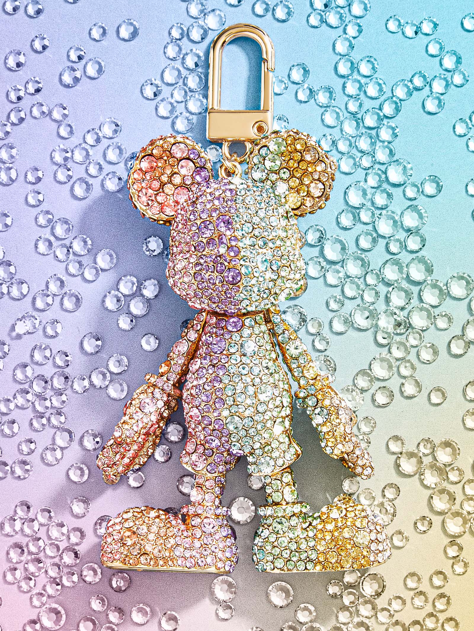 Sparkle Coco Bear Keychain Bag Charm