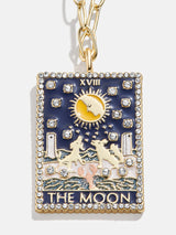 BaubleBar Tarot Card Necklace - The Moon - Tarot card pendant necklace