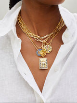 BaubleBar Tarot Card Necklace - The Lovers - Tarot card pendant necklace
