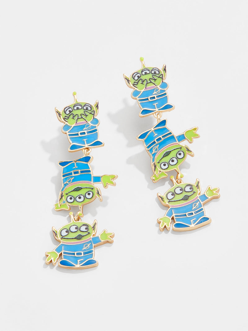 BaubleBar Toy Story Disney Pixar Alien Earrings - Blue/Green - Get Gifting: Enjoy 20% Off​