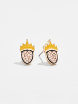 BaubleBar Mini Evil Queen disney Earrings - Gold - 
    Small Villain stud earrings
  
