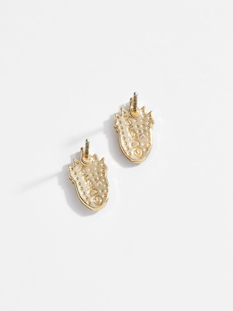 BaubleBar Mini Evil Queen Disney Earrings - Gold - Small Villain stud earrings