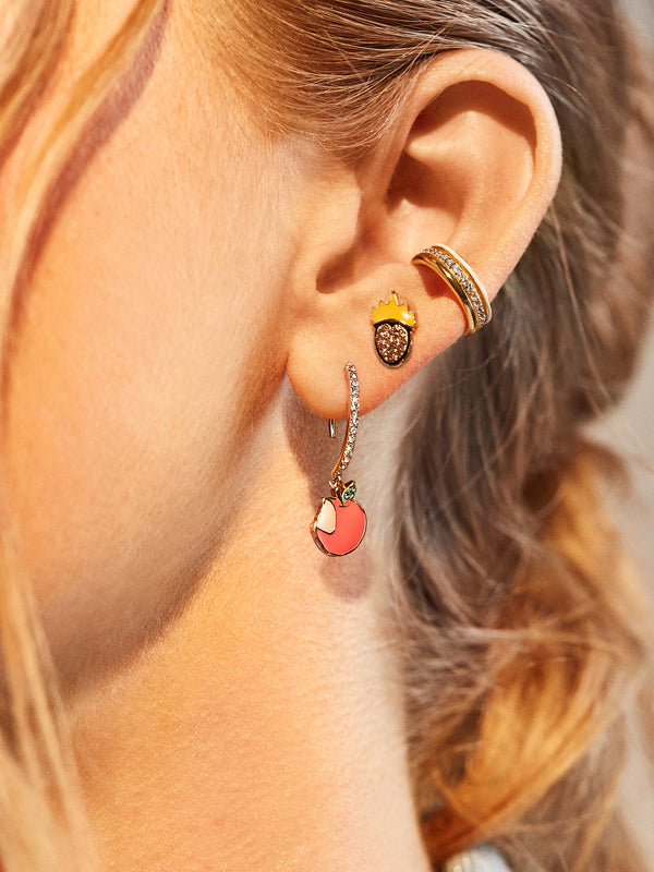 Mini Evil Queen Disney Earrings - Gold