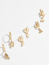 BaubleBar Beauty and the Beast disney Princess Earring Set - Yellow - 
    Three pairs of Disney Princess earrings
  
